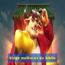 bingo mulheres da biblia